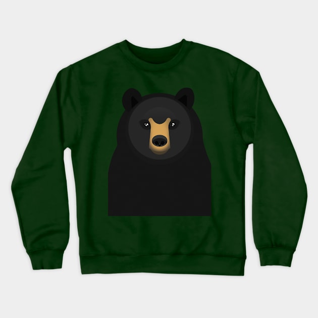 American black bear Crewneck Sweatshirt by Aline Eg